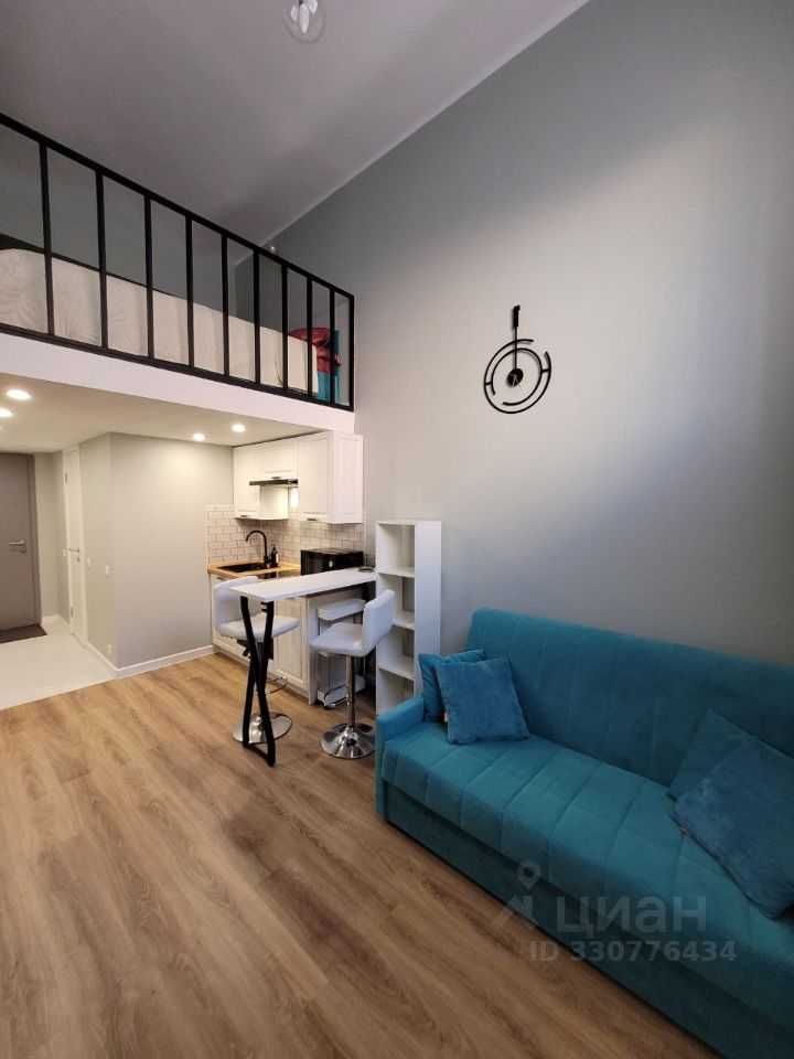1-комнатная квартира, 34,1 м²