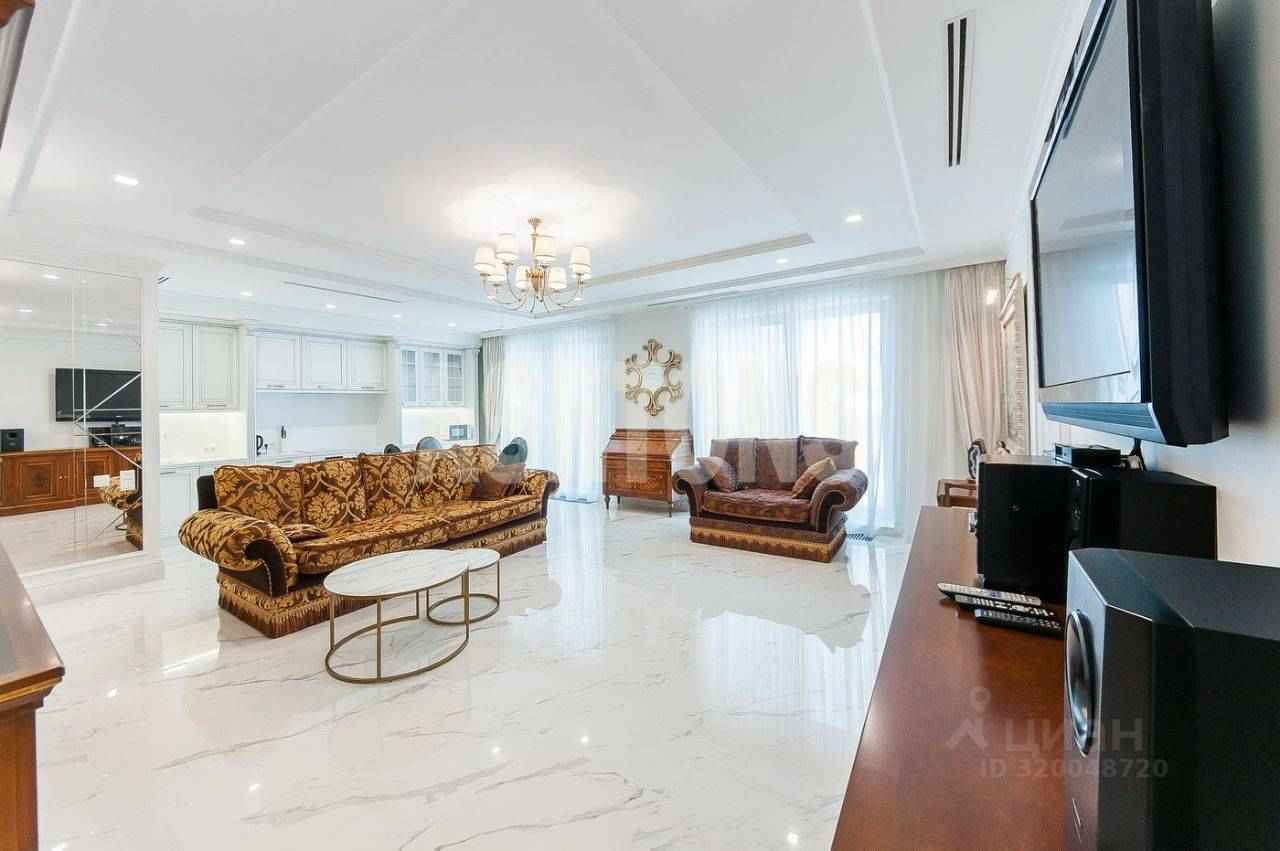 3-комнатная квартира, 125 м²