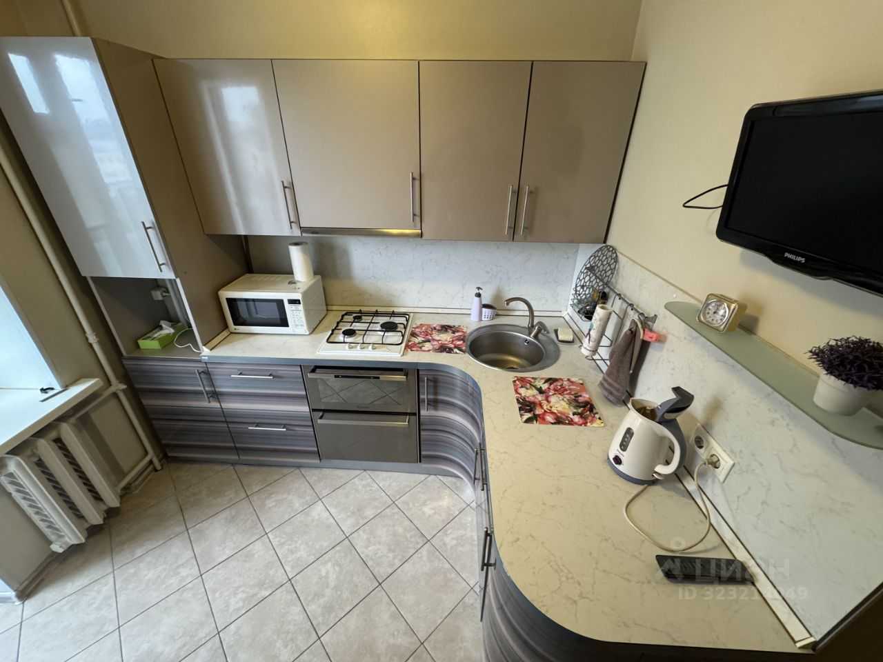1-комнатная квартира, 37 м² — фотография 2