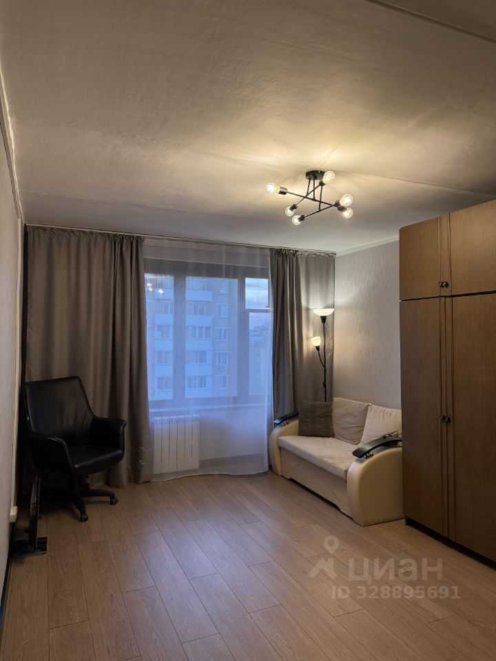 1-комнатная квартира, 34 м²
