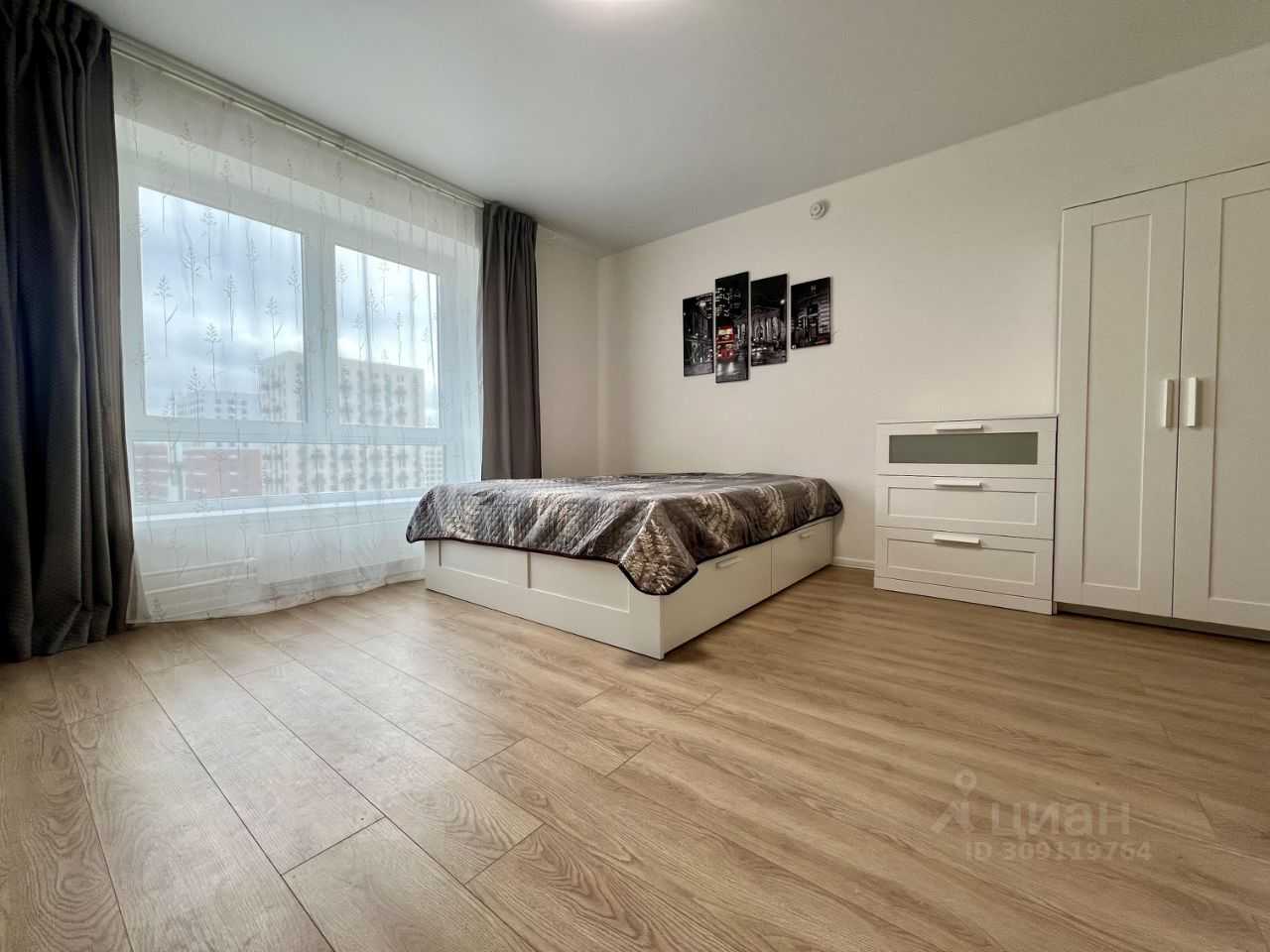 1-комнатная квартира, 27 м²