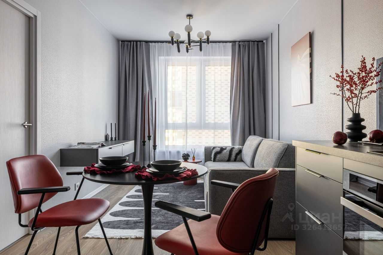 1-комнатная квартира, 31,7 м²