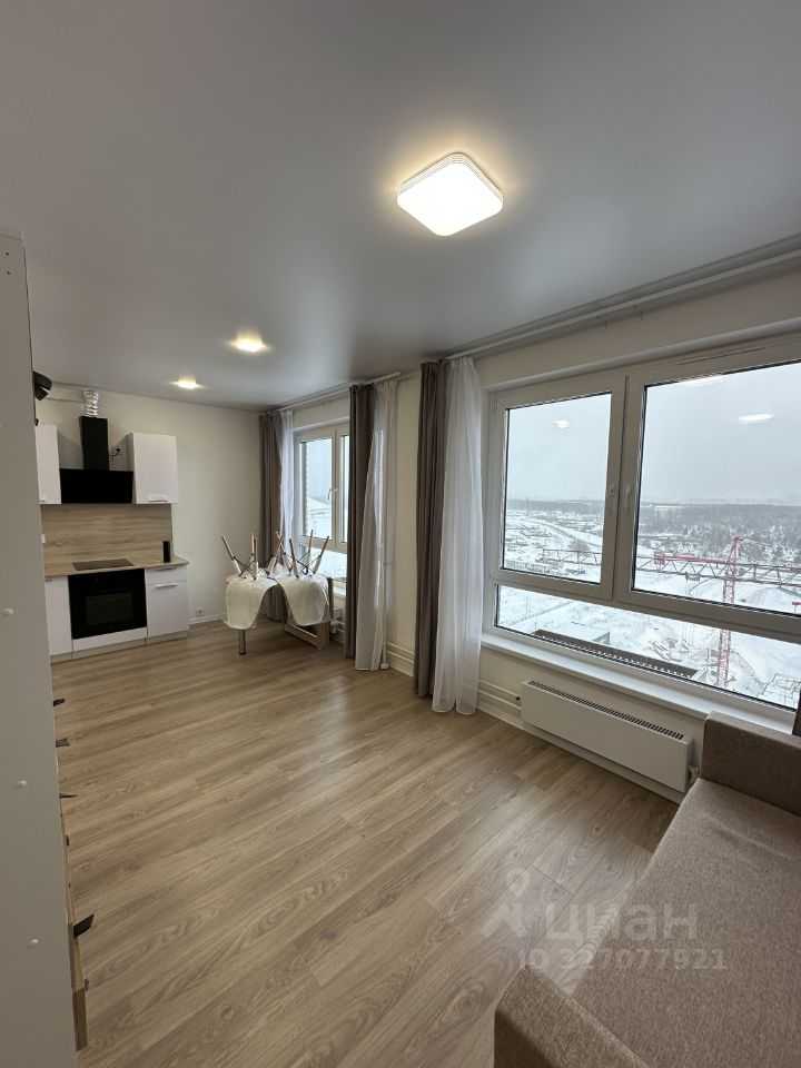 1-комнатная квартира, 33,7 м²
