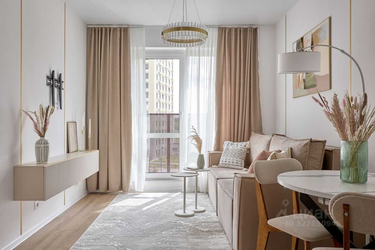 1-комнатная квартира, 34,5 м² — фотография 3