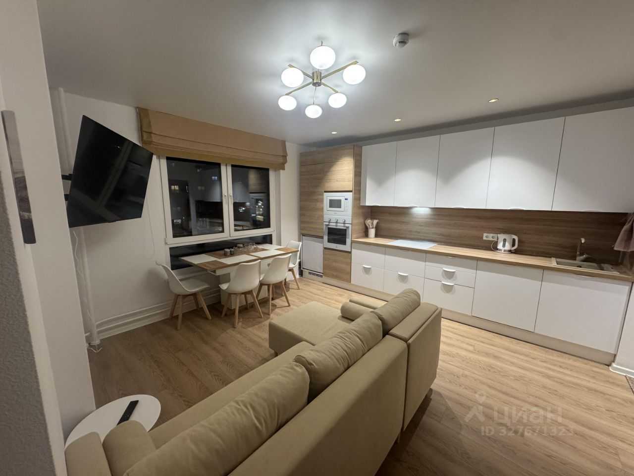 3-комнатная квартира, 48,2 м²