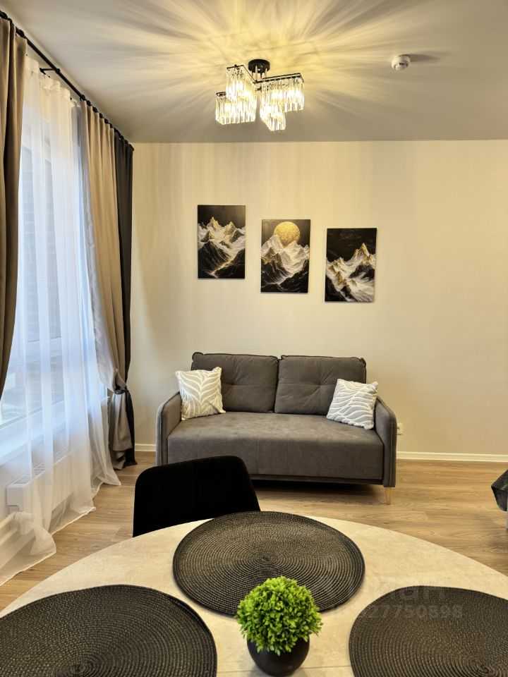 1-комнатная квартира, 34 м²