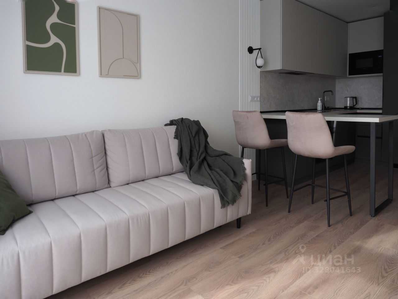 1-комнатная квартира, 32 м² — фотография 2