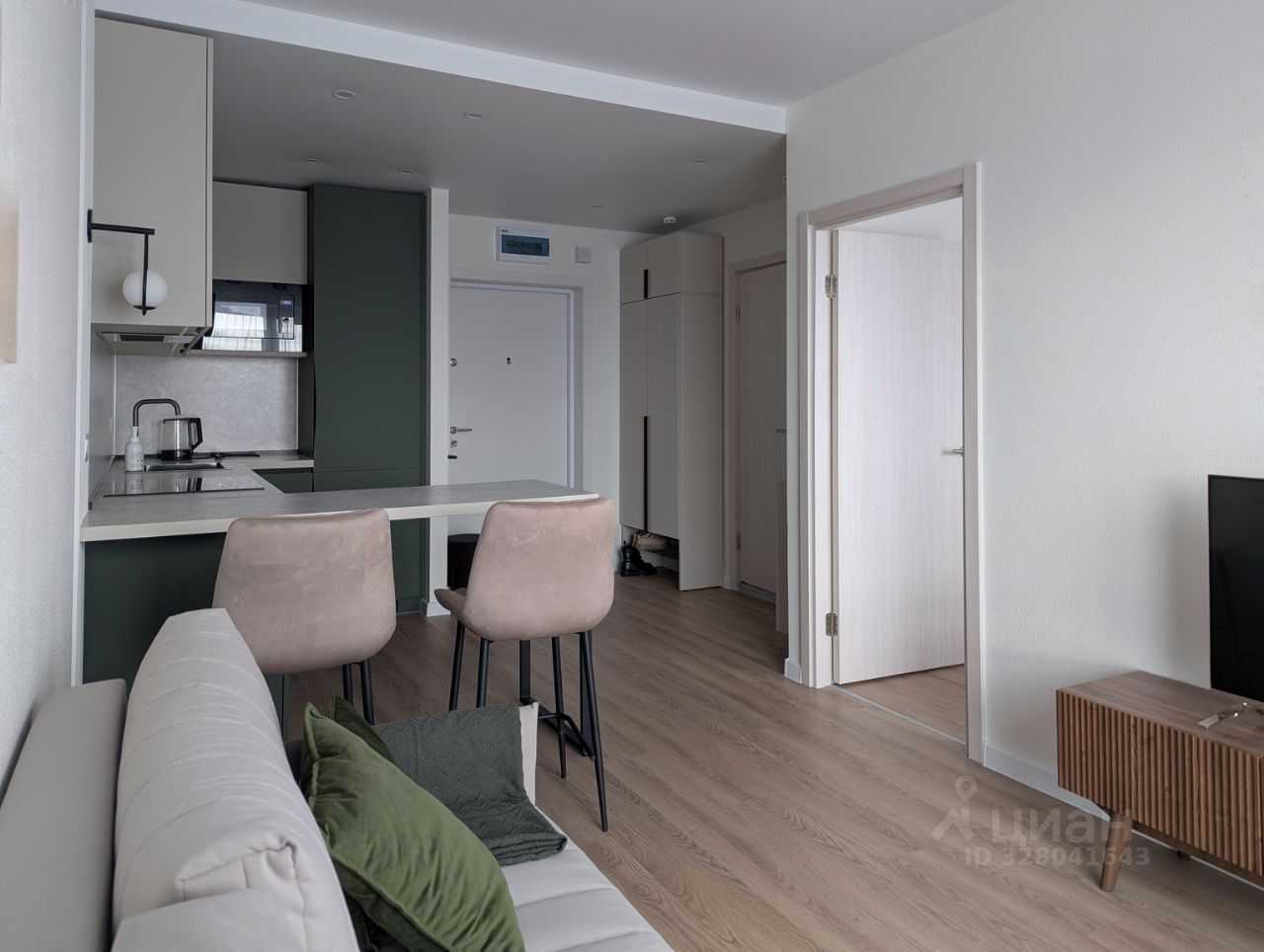 1-комнатная квартира, 32 м²