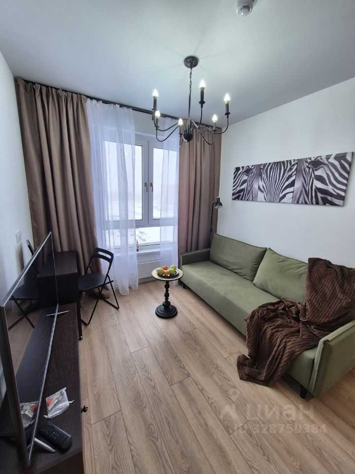 1-комнатная квартира, 35 м²