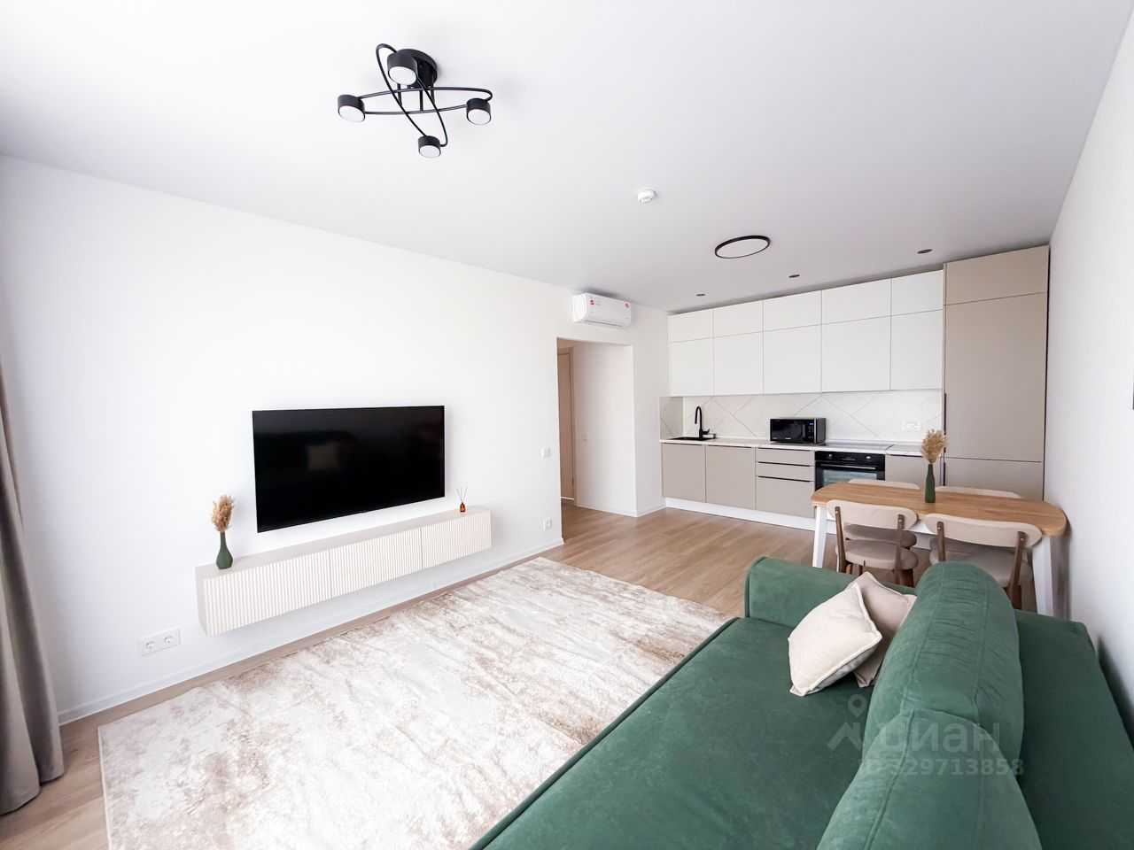 2-комнатная квартира, 57,7 м² — фотография 3