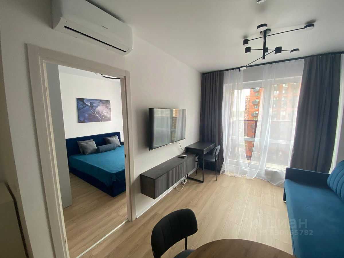 1-комнатная квартира, 33,6 м²