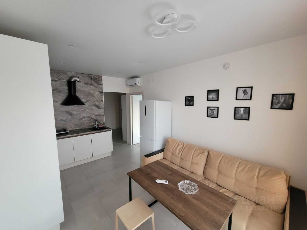 1-комнатная квартира, 42 м²