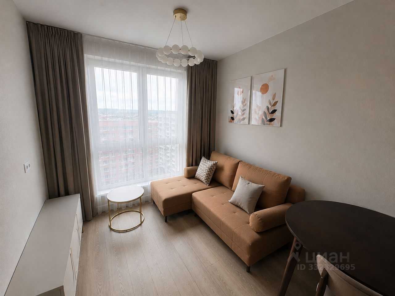 1-комнатная квартира, 31,8 м²