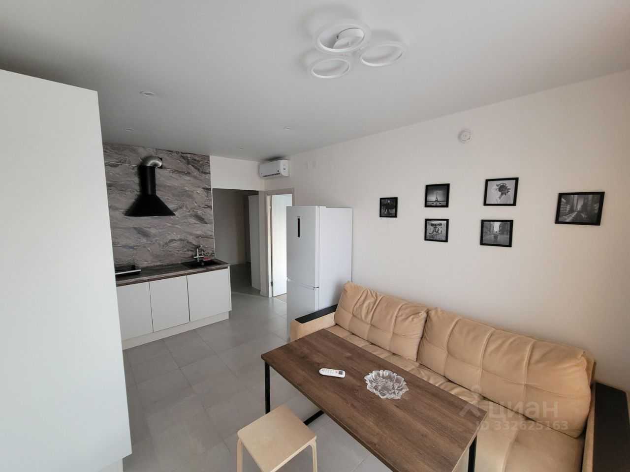 1-комнатная квартира, 42 м²