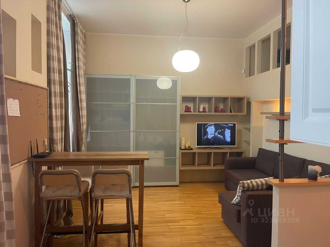 1-комнатная квартира, 37 м²