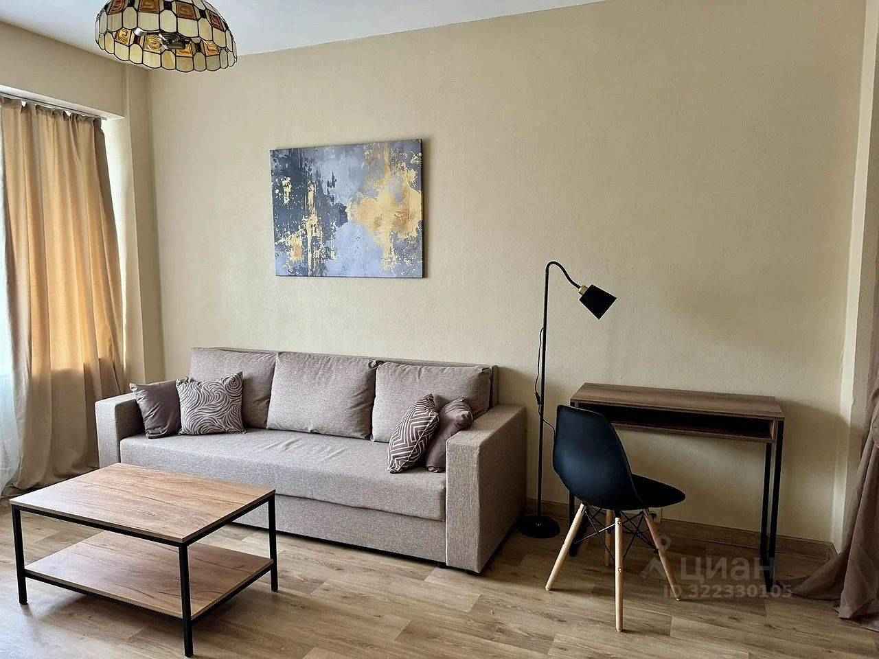 1-комнатная квартира, 40 м² — фотография 3