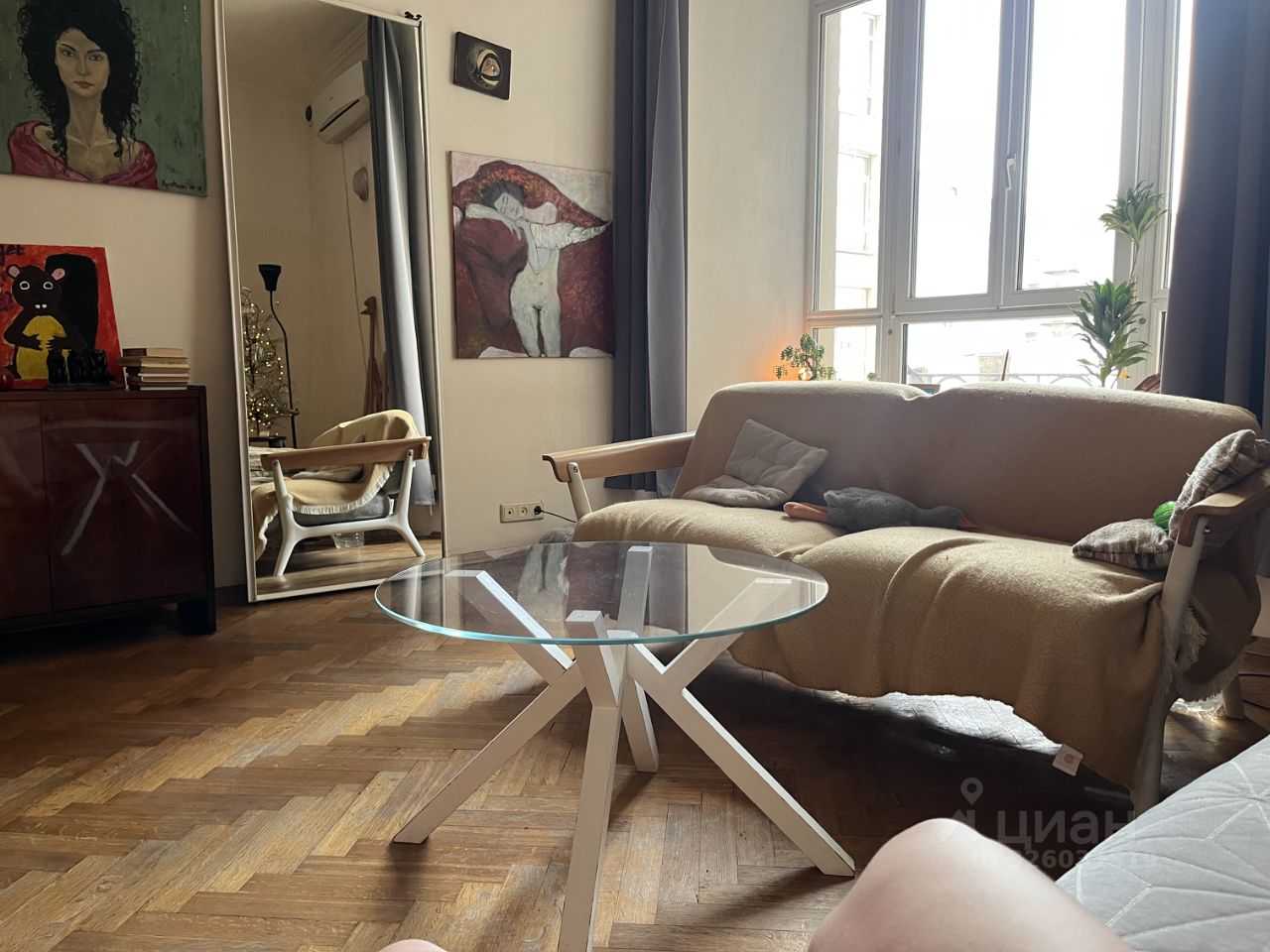 1-комнатная квартира, 44 м² — фотография 2