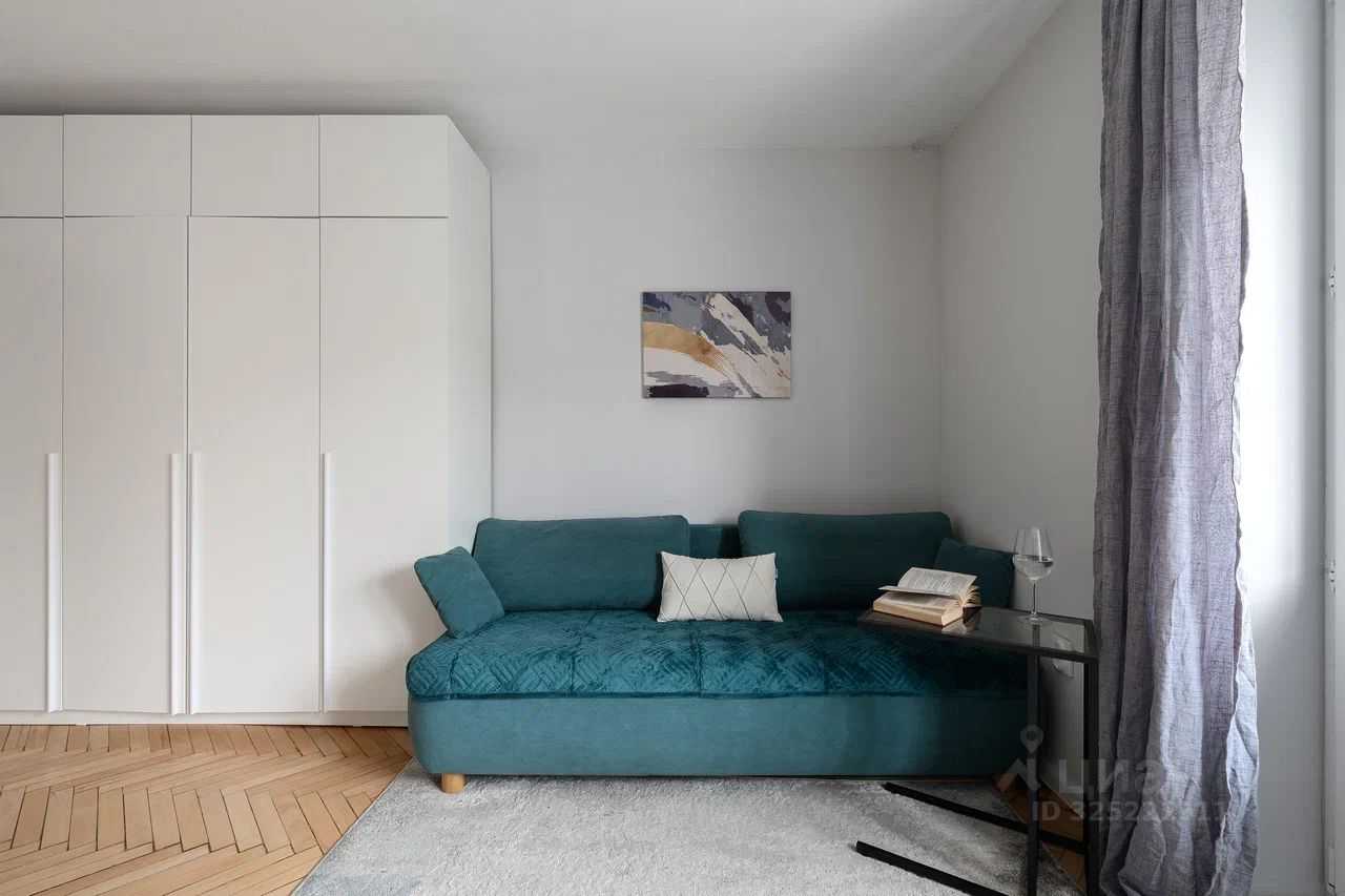 1-комнатная квартира, 35,6 м²