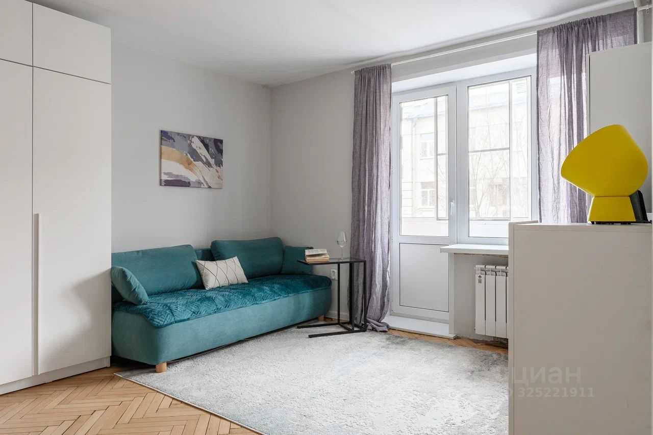 1-комнатная квартира, 35,6 м² — фотография 3