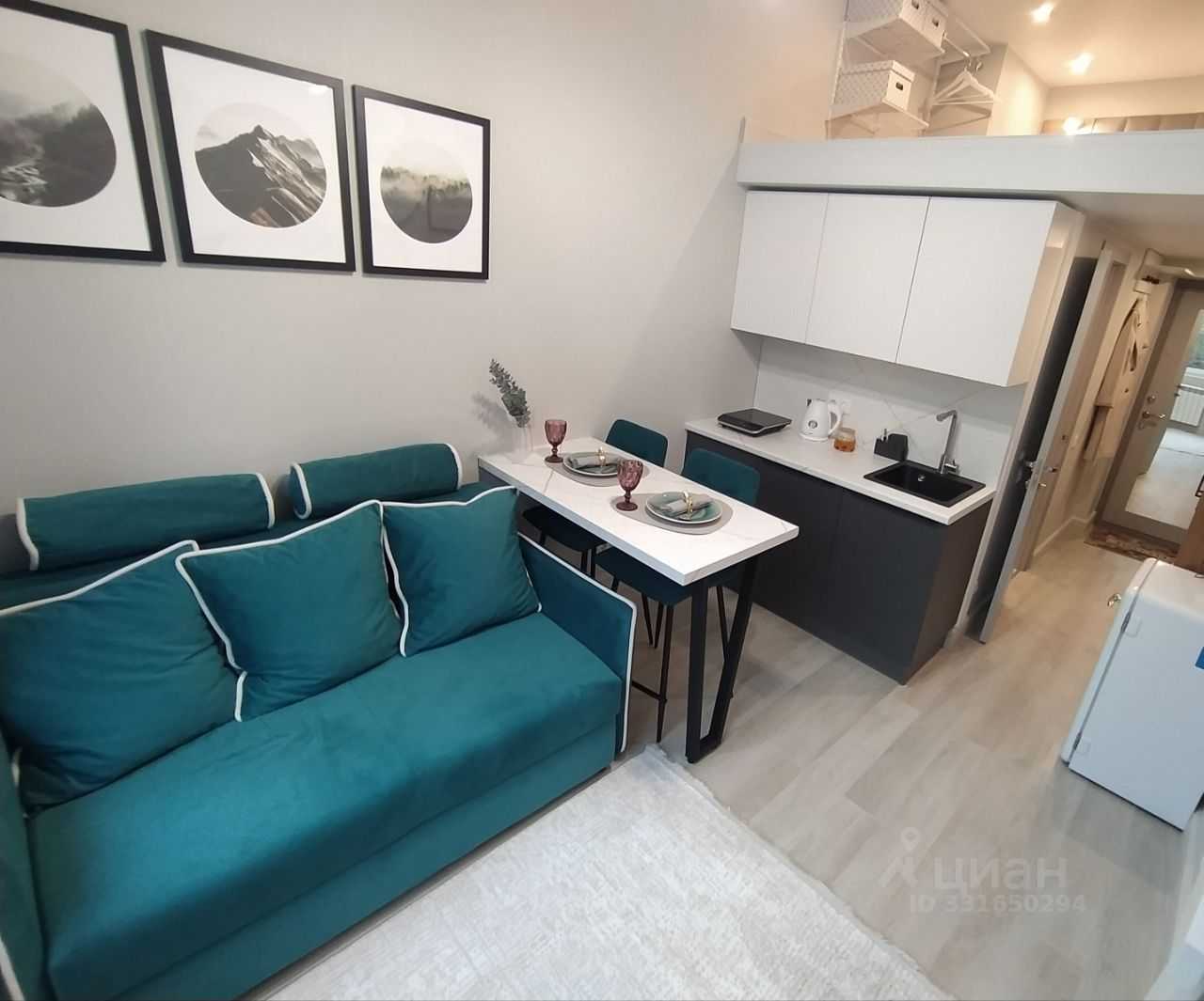 1-комнатная квартира, 15 м² — фотография 2