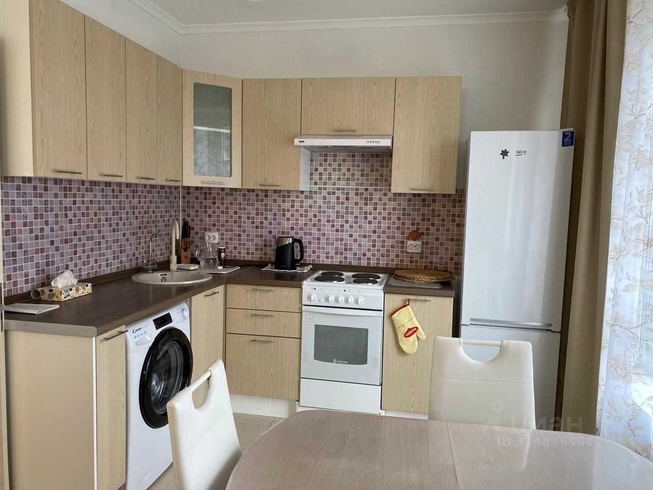 1-комнатная квартира, 33,7 м²
