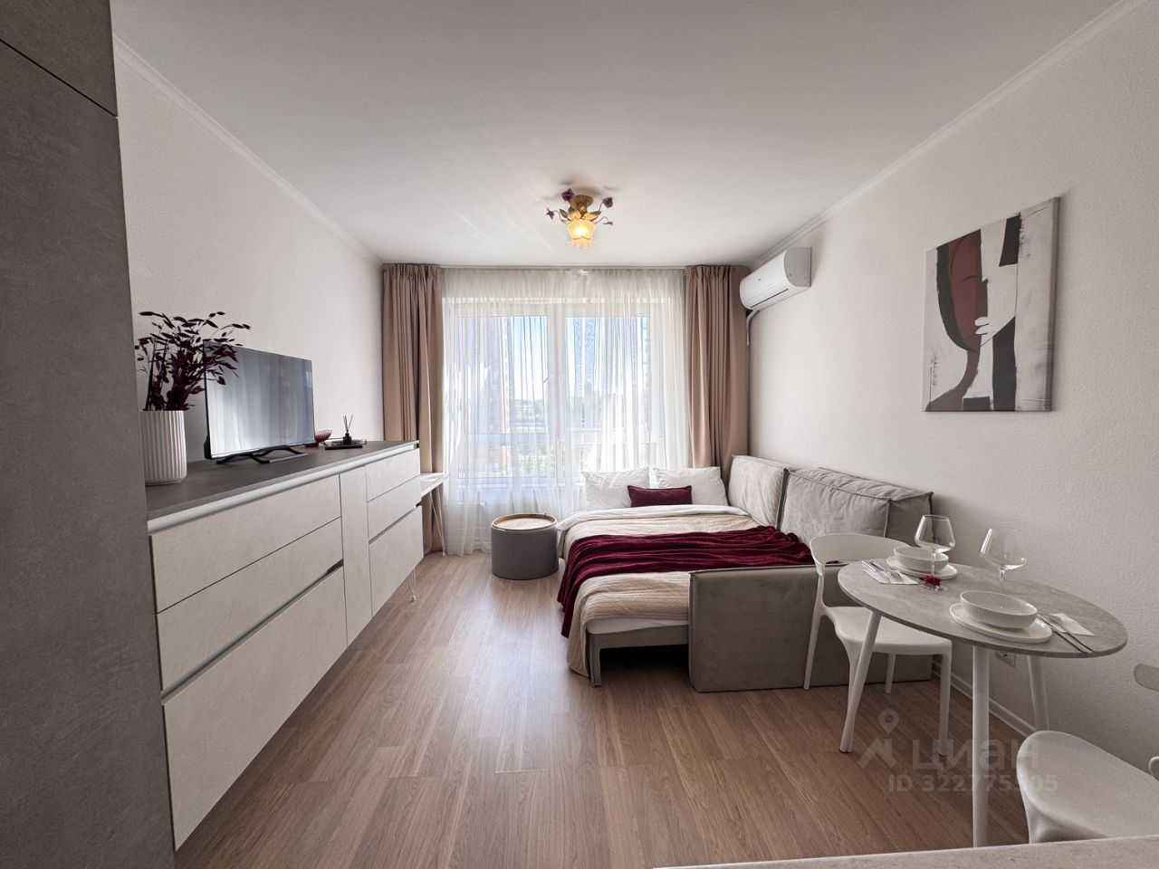 1-комнатная квартира, 23,3 м² — фотография 2
