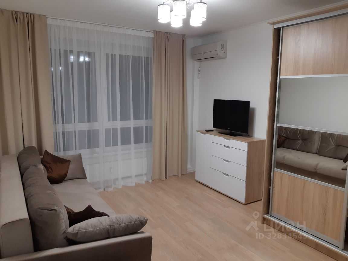 1-комнатная квартира, 34,2 м²