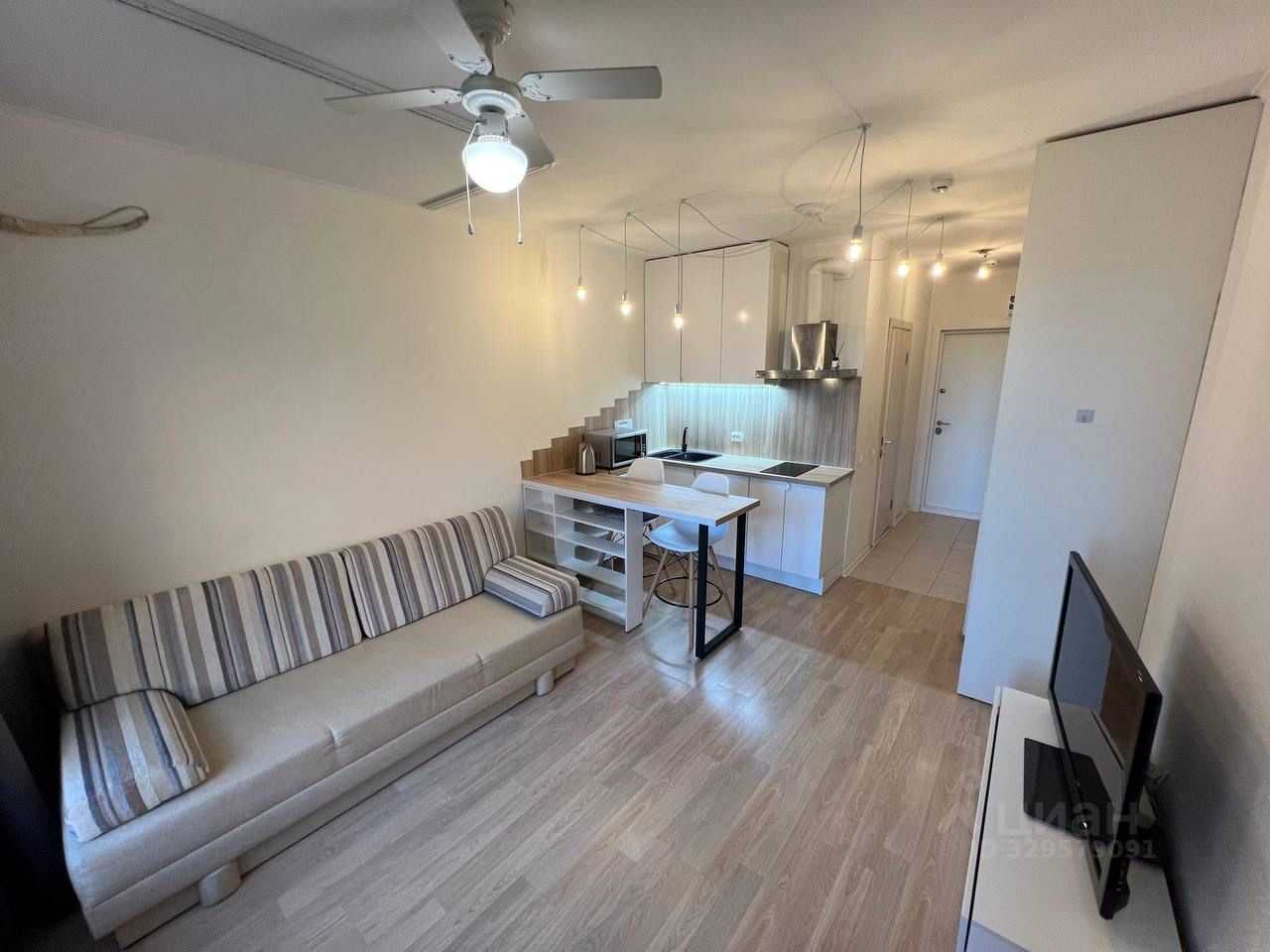 1-комнатная квартира, 23 м² — фотография 2