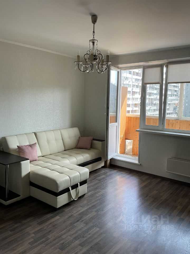 1-комнатная квартира, 39,2 м²