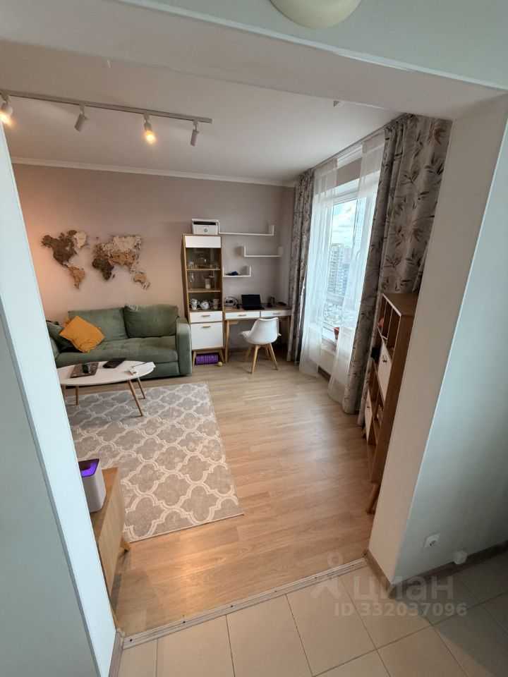 1-комнатная квартира, 46 м² — фотография 3