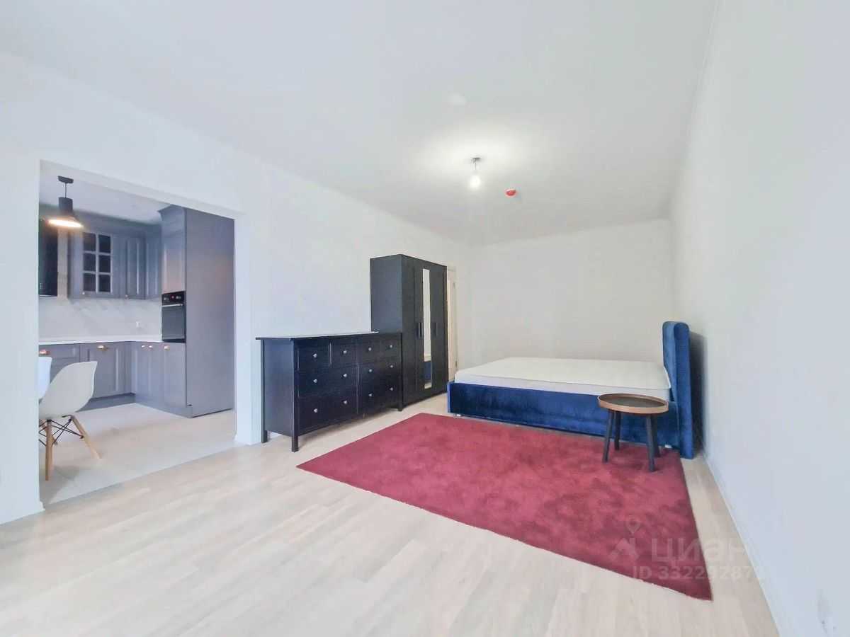 1-комнатная квартира, 47 м² — фотография 2