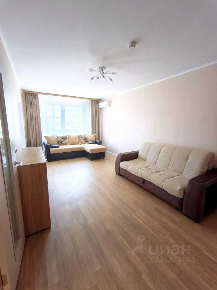 1-комнатная квартира, 46,5 м²