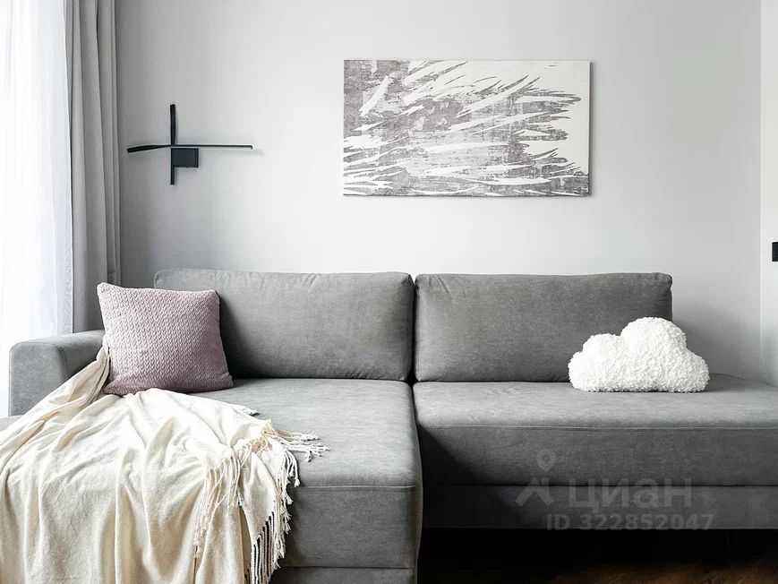 1-комнатная квартира, 44,1 м²