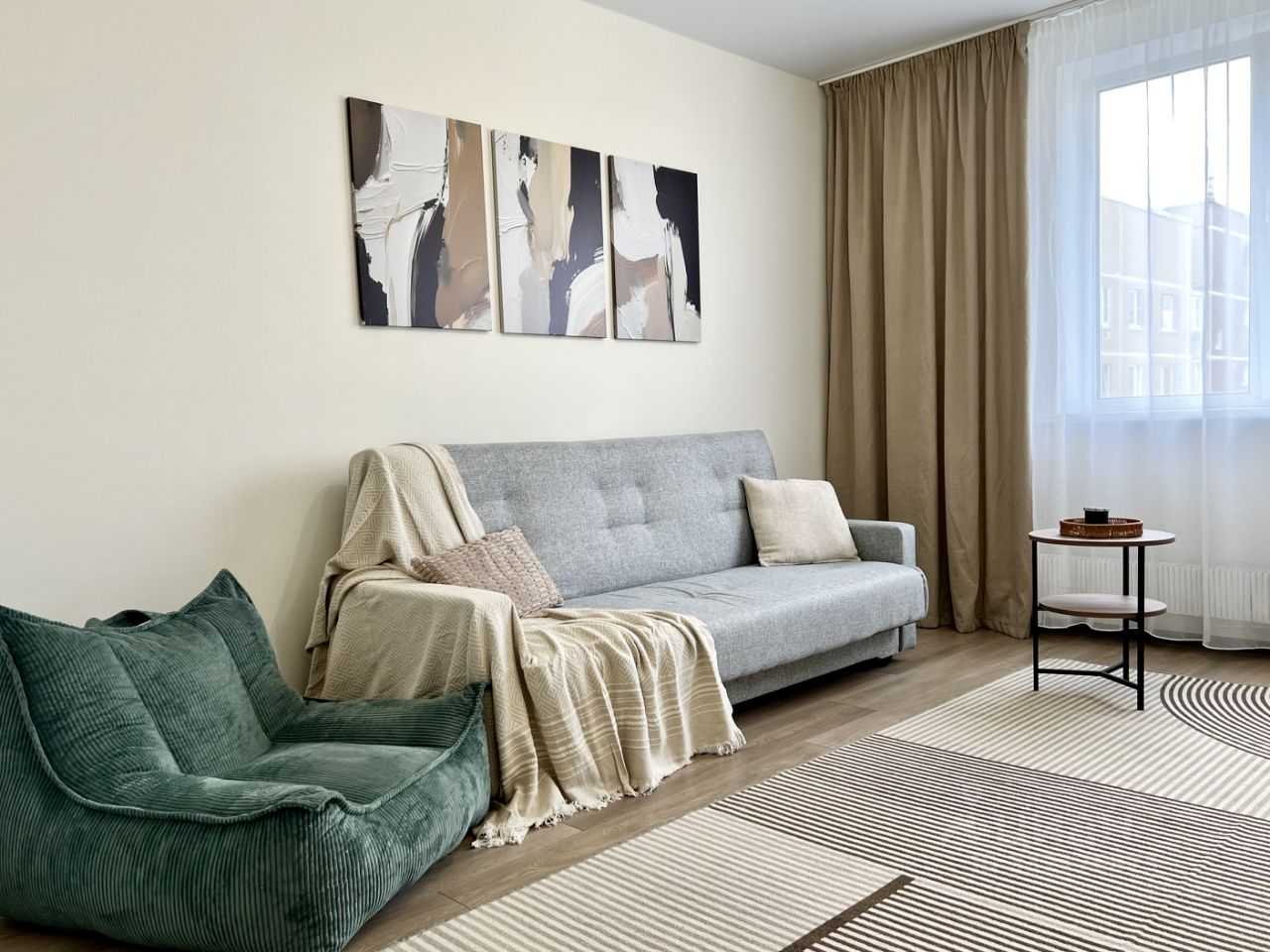 3-комнатная квартира, 62 м²