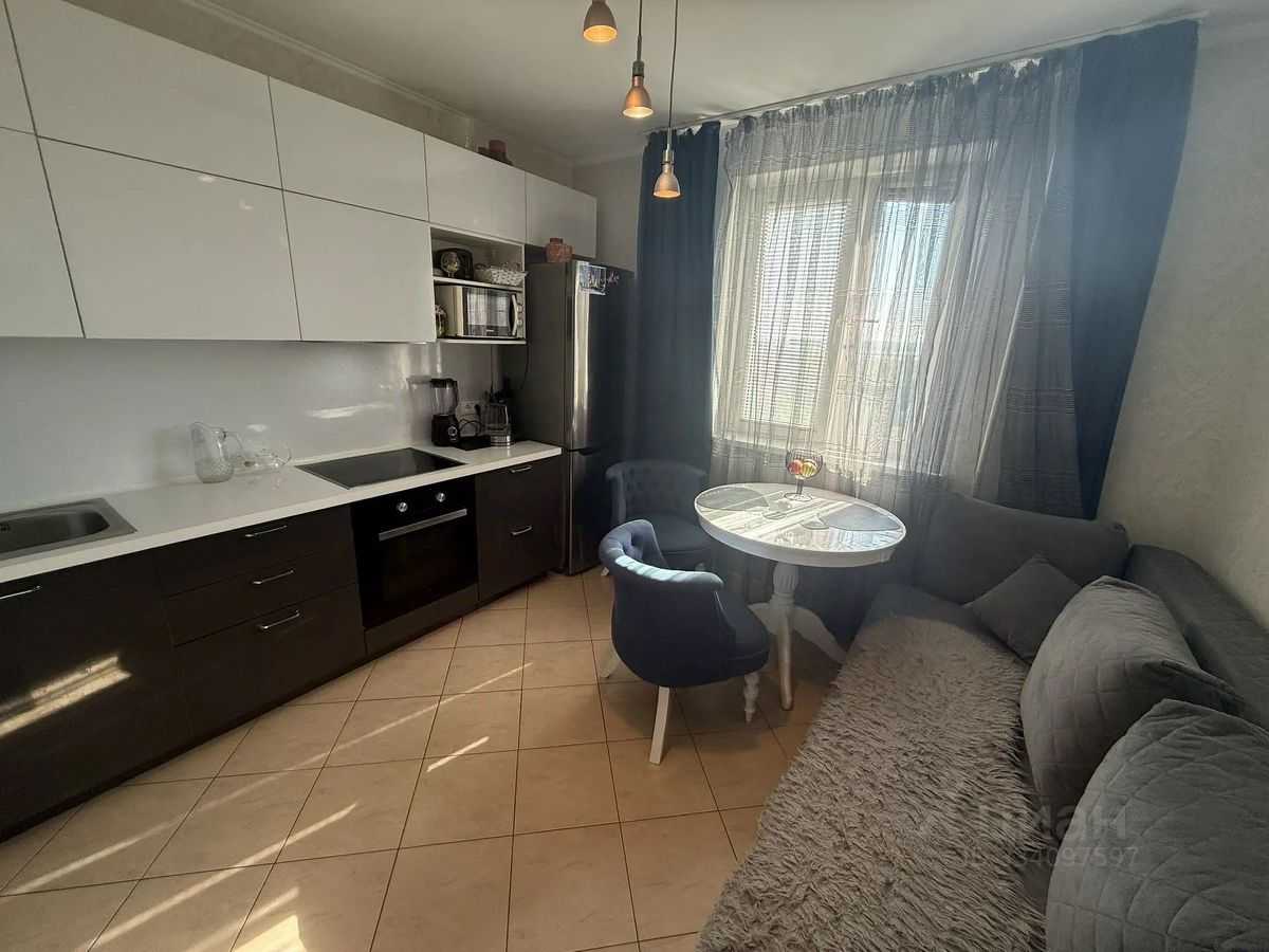 1-комнатная квартира, 34,5 м²