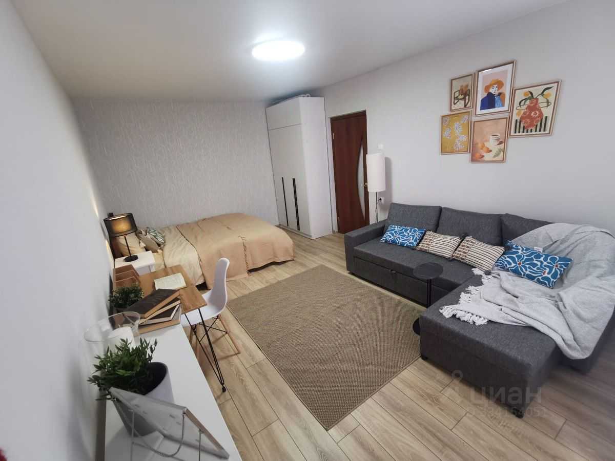 1-комнатная квартира, 38 м² — фотография 2