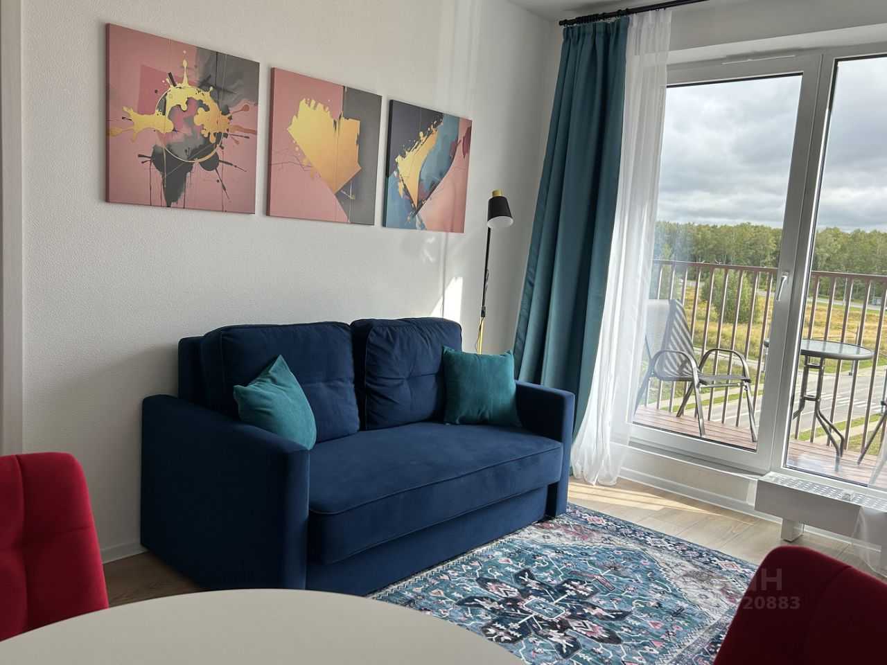 1-комнатная квартира, 38,3 м²