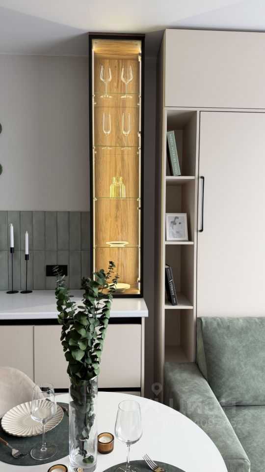 1-комнатная квартира, 20,8 м² — фотография 2