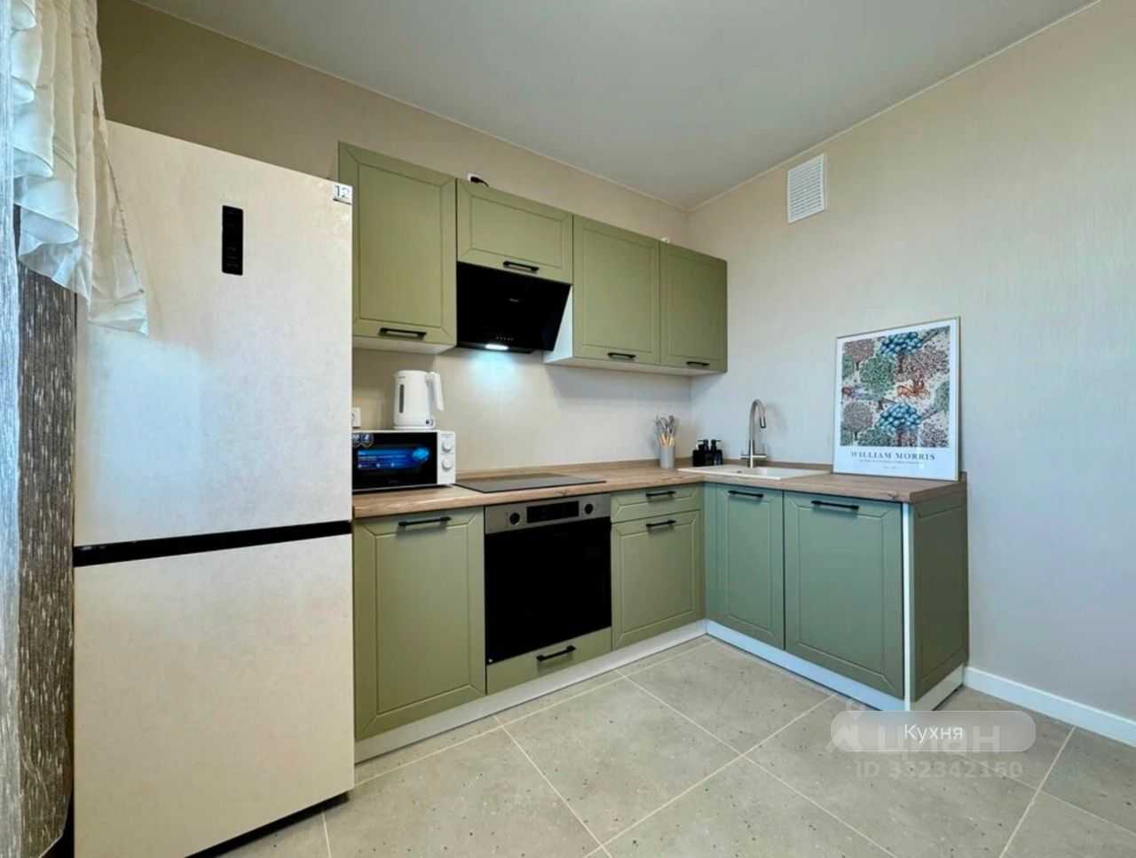 1-комнатная квартира, 37 м² — фотография 3