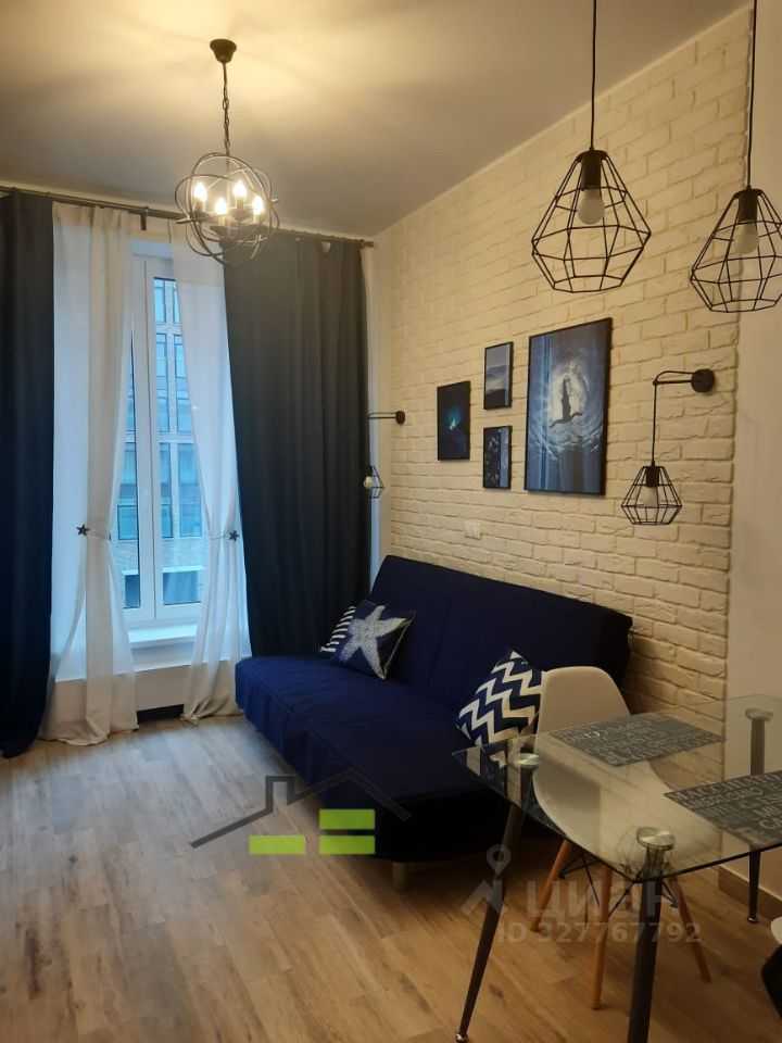 1-комнатная квартира, 22,5 м²