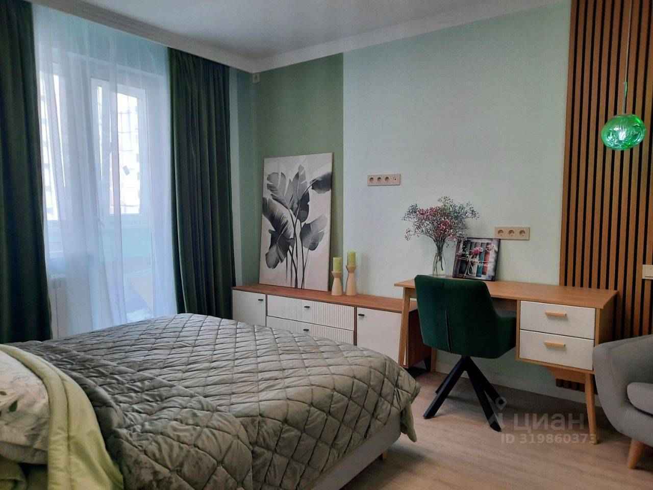 1-комнатная квартира, 38,3 м² — фотография 2