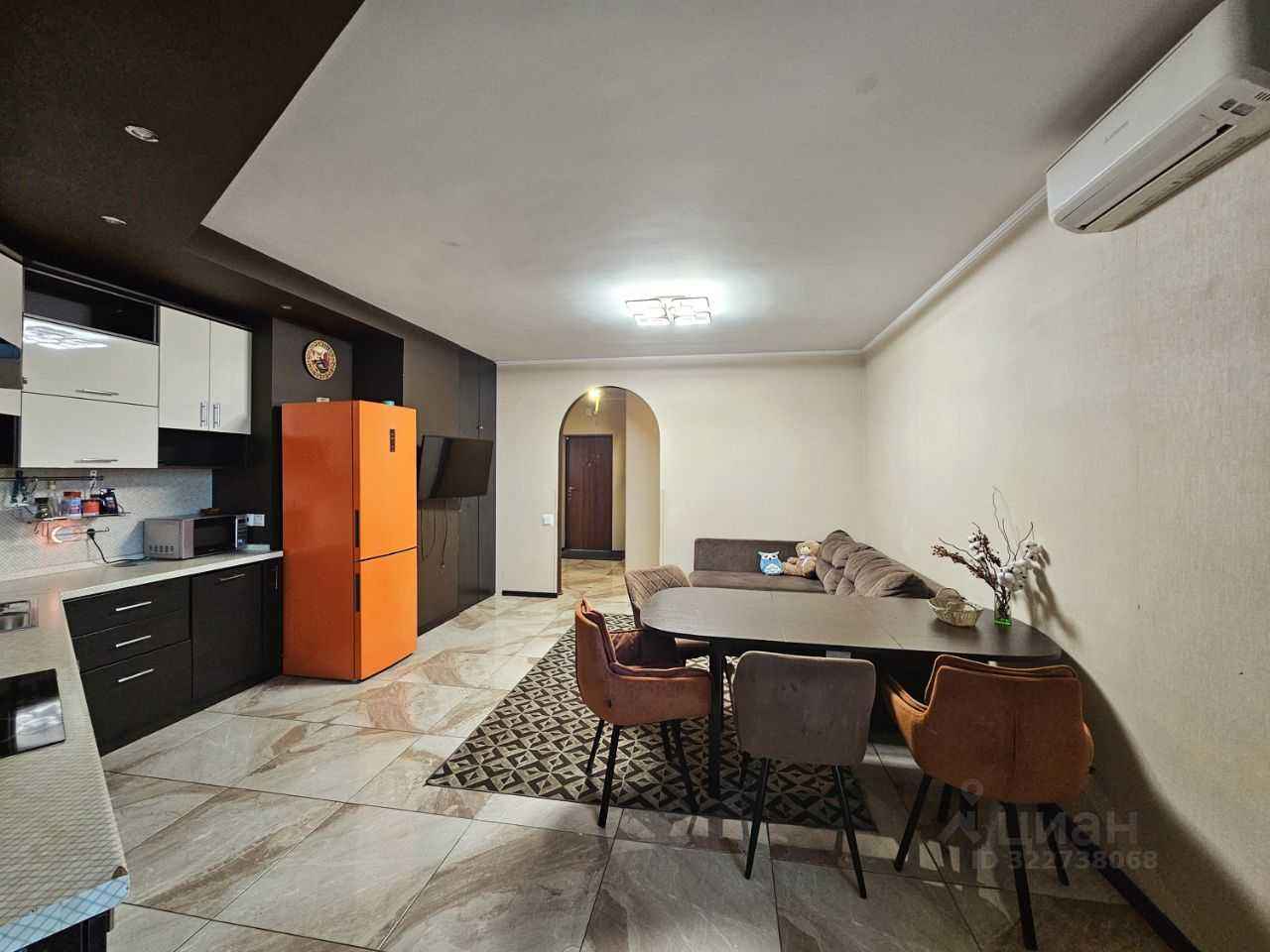 3-комнатная квартира, 80 м² — фотография 2