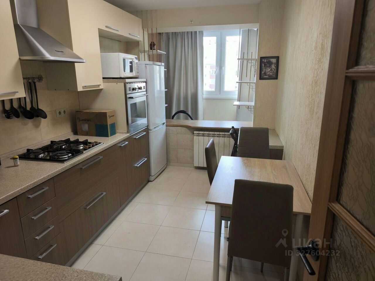 1-комнатная квартира, 35 м²