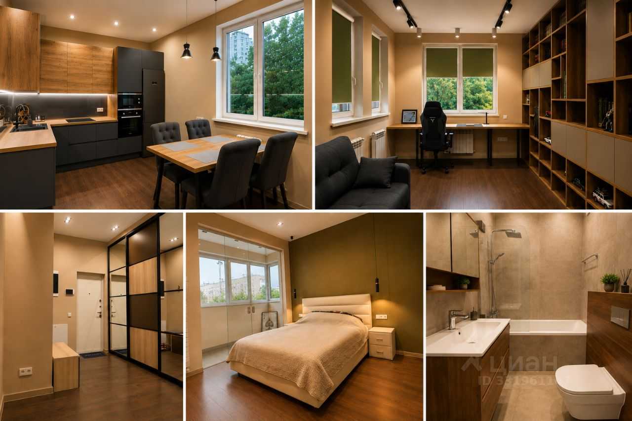 1-комнатная квартира, 70 м²