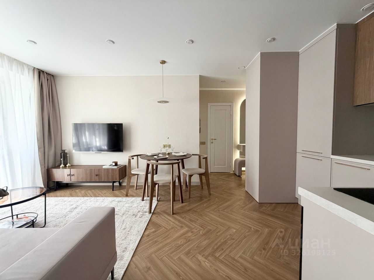 3-комнатная квартира, 52,4 м²