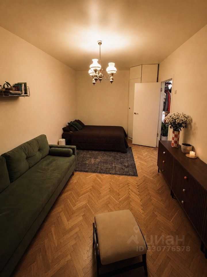 1-комнатная квартира, 35 м²