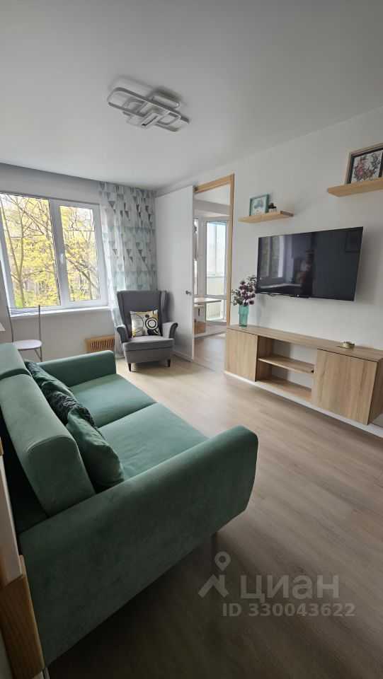 2-комнатная квартира, 40 м² — фотография 2