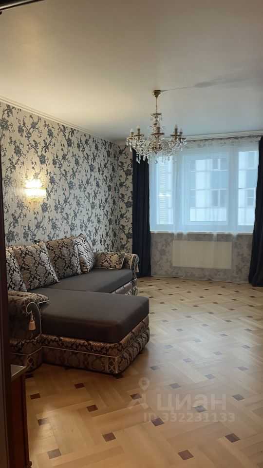 1-комнатная квартира, 45,3 м²