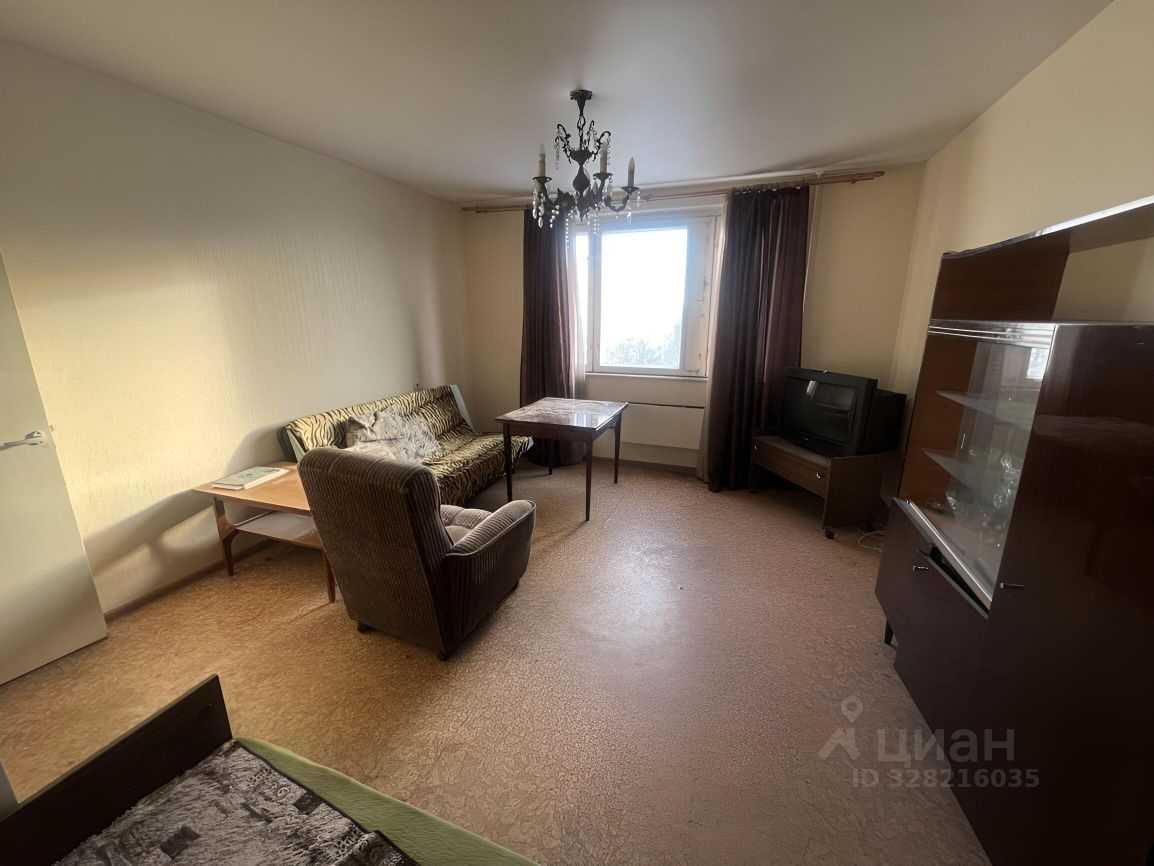 1-комнатная квартира, 38,4 м²