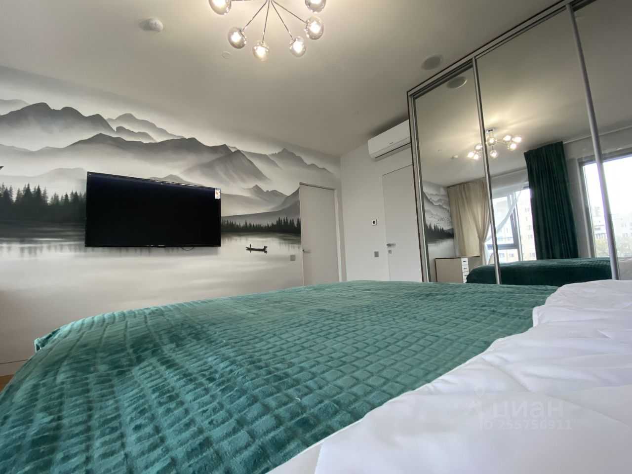 2-комнатная квартира, 64 м² — фотография 2